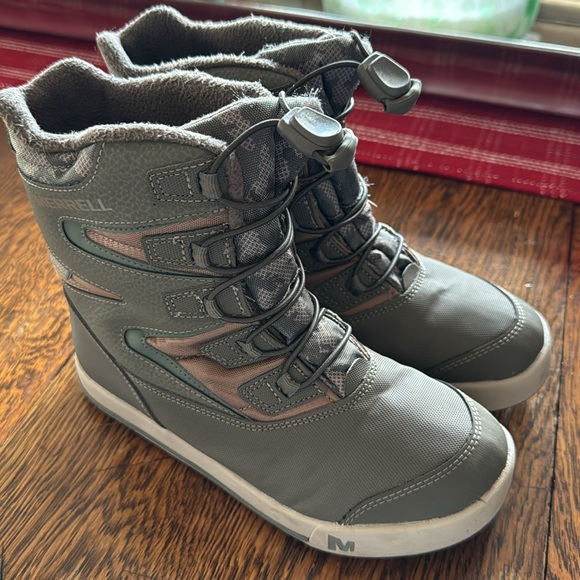 merrell kids boots size 3 - Picture 3 of 8